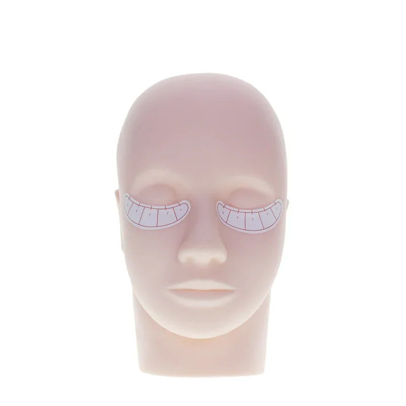 140pc Lash Mapping Stickers – 5-Point Eyelash Extension Guide Lash Mapping Stickers Vue