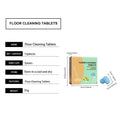 12Pc/box Floor Cleaner Stain Dust Scrub Tabs Scented Dissolvable Cleaning Tablets for Hardwood Tile Toilet Bathroom Home Kitchen Vue A