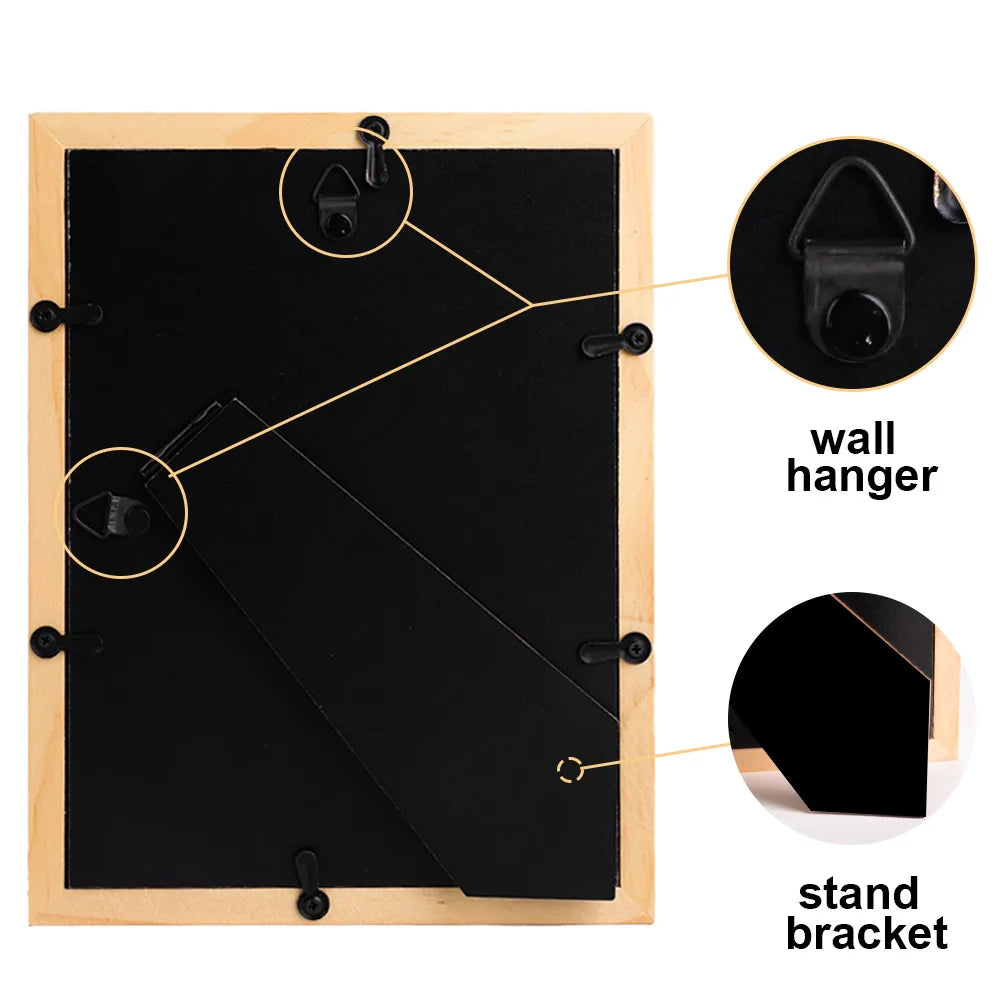 Hidden Storage Compartment Photo Frame Sight Secret Hide Cash Jewelry Necklace Key For Home Office Money Safe Box Christmas Gift Vue
