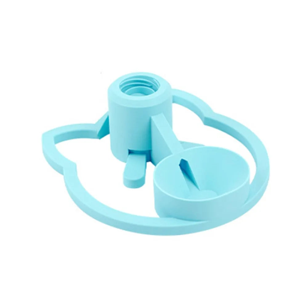 Automatic Water Renewal Cat Drinking Machine Anti Overturning Non Plug in Pet Water Bowl Wet Chin Prevention Stable Base Vue Blue