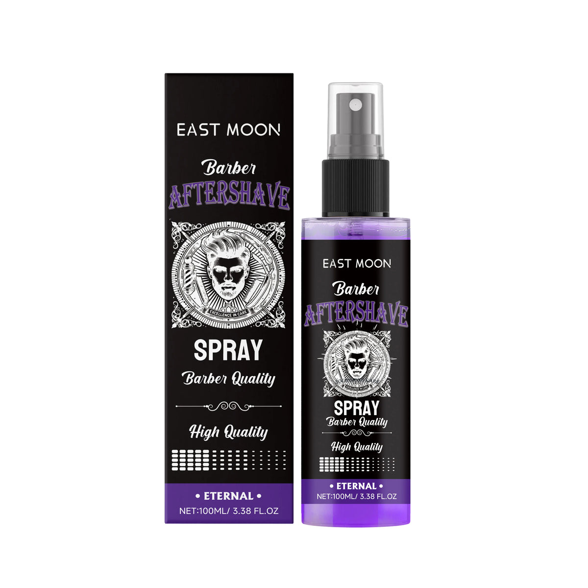 Men's After Shave Fragrance Spray, Mild Cleansing, Nourishing & Hydrating Refreshing Soothing Calming Beard Essence Spray Vue