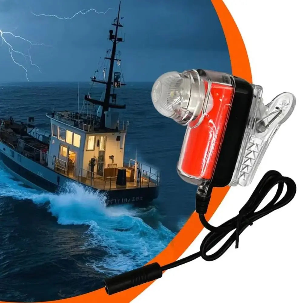Lithium Life Vest Light Life-saving Emergency Life Jacket Light Long Range Rescue Overboard Survival Vue