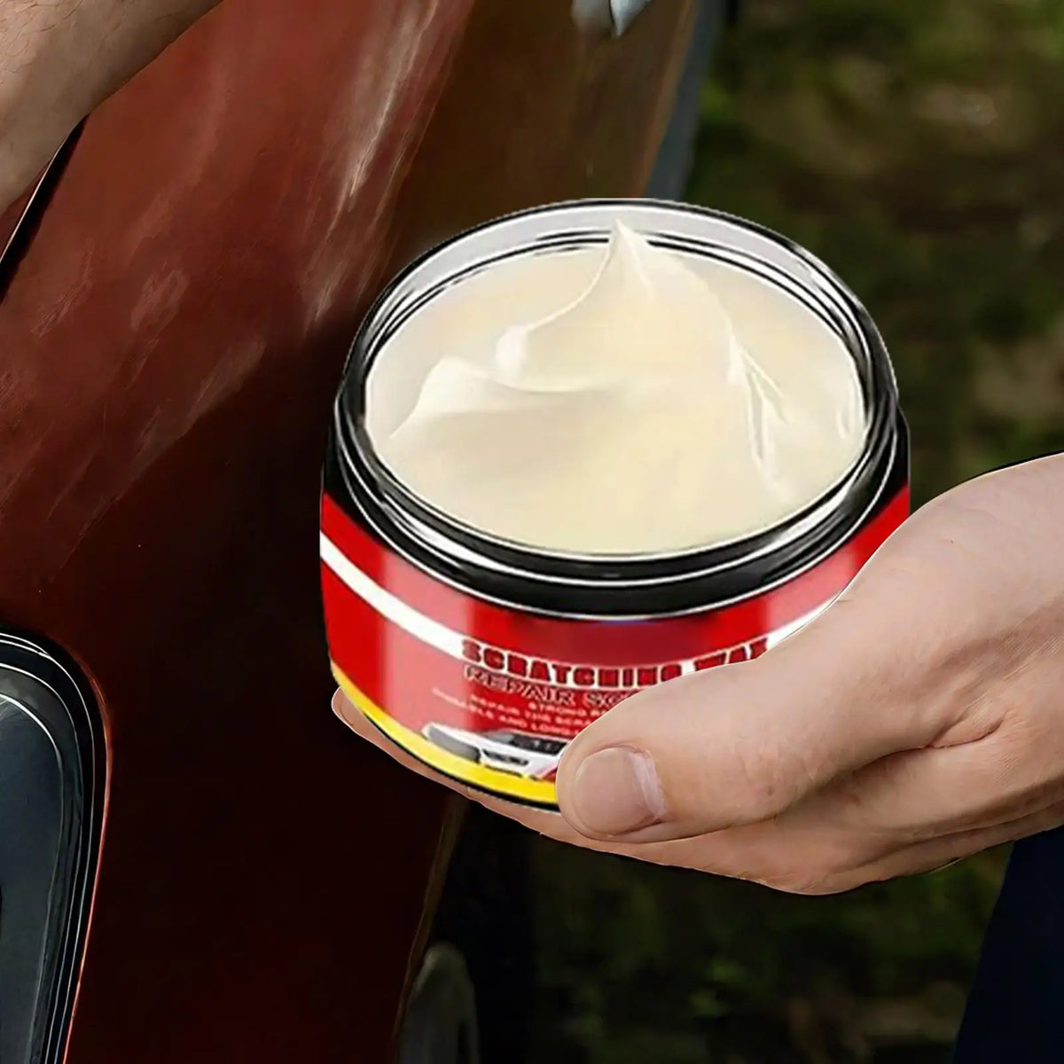 Car Scratch Remover & Repair Kit,100ml Long-Lasting Paint Eraser with Sponge, Auto Exterior Coating Polishing for Swirls Scratch Vue