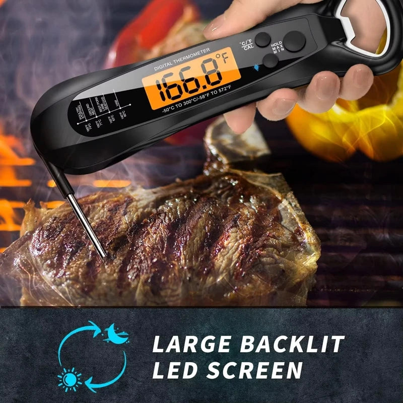 Digital Food Thermometer ±1°C Accuracy – BBQ, Grill & Baking Digital Food Thermometer Vue