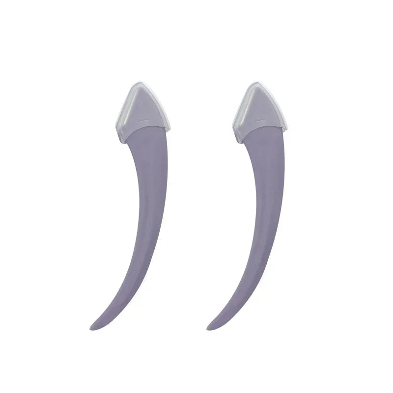 1/2/3Pcs Trimming Razor For Women Knife Eyebrow Face Eyebrow Eyebrow Scissors With Comb Brow Trimmer Scraper Vue M26Purple knife-2Pcs