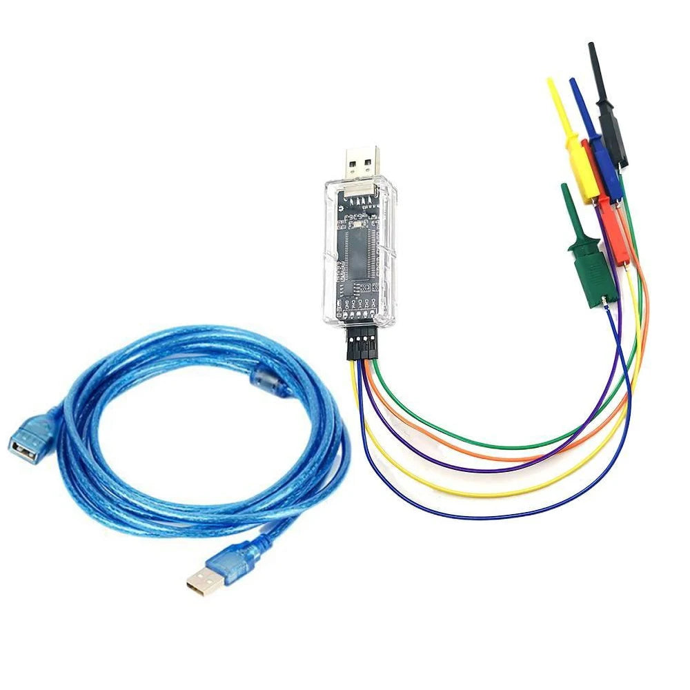 NanoDLA Logic Analyzer 24M Sampling 8CH Open Source for MCU ARM FPGA Debug Support PulseView Windows Linux Mac Protocol Analysis Vue