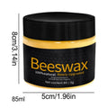 85ml Wood Floor Wax Wood Beeswax Furniture Wax For Covering Scratches Deep Nourishment Wood Furniture Maintenance Polishing Wax Vue 85ml