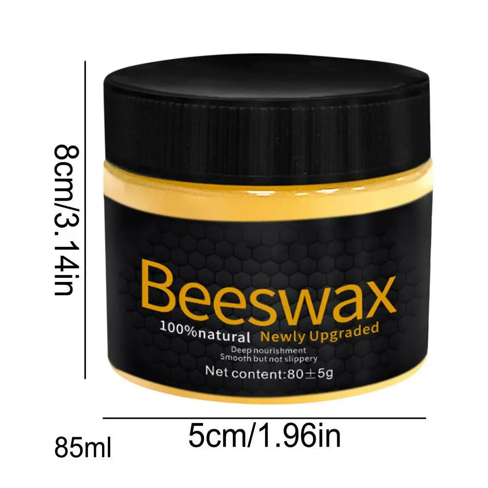 85ml Wood Floor Wax Wood Beeswax Furniture Wax For Covering Scratches Deep Nourishment Wood Furniture Maintenance Polishing Wax Vue 85ml