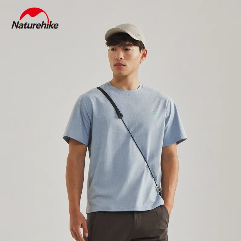 Naturehike Breathable Cooling Knit T-Shirt | Men & Women Outdoor Cooling T-Shirt Vue