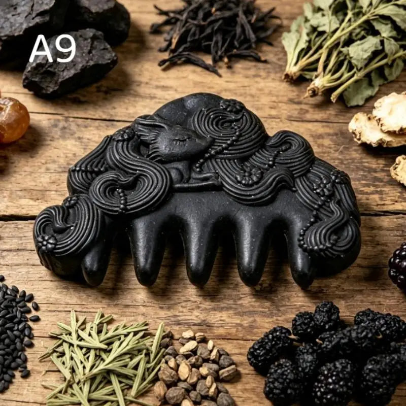 Natural Meridian Scalp Massage Wooden Comb Head Relax Tool Boost Scalp And Hair Health Care Vue A9