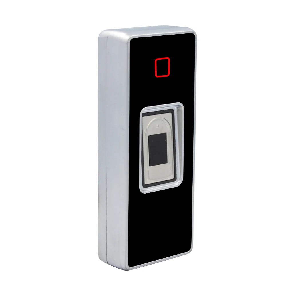 Waterproof IP65 Standalone Access Controller 125kHz RFID Fingerprint Card Reader EM MF Card Support for Home Office Warehouse Ac Vue