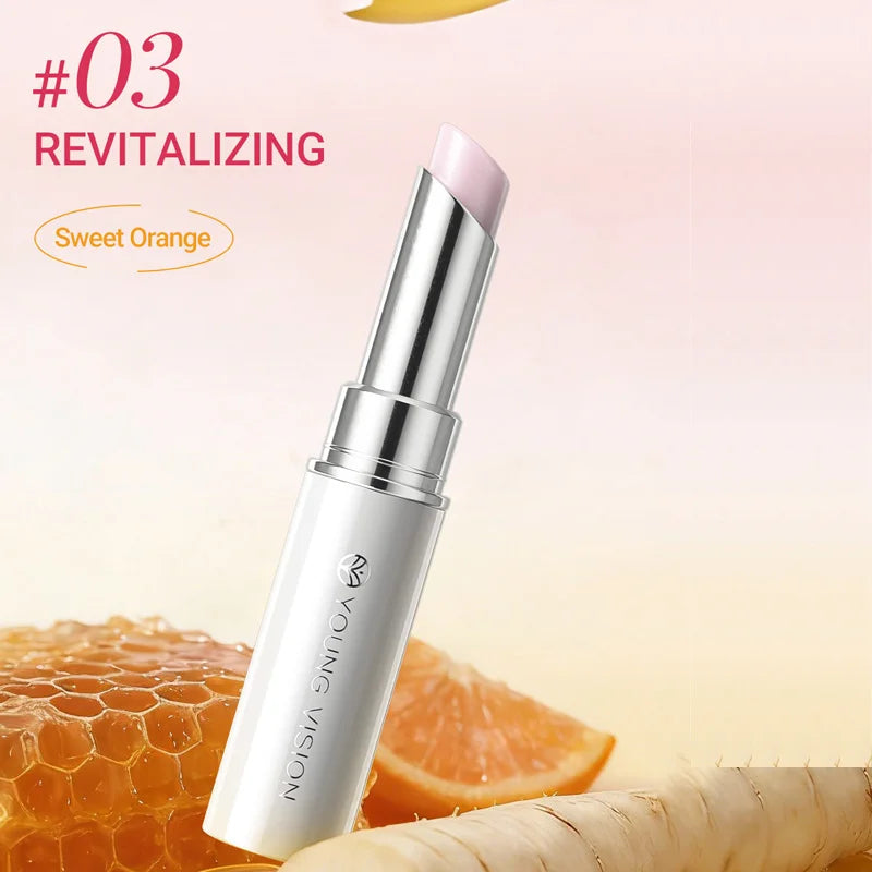 4color lip balm warm lipstick lasting moisturizing light lines moisturizing non-greasy lip lip lipstick Vue