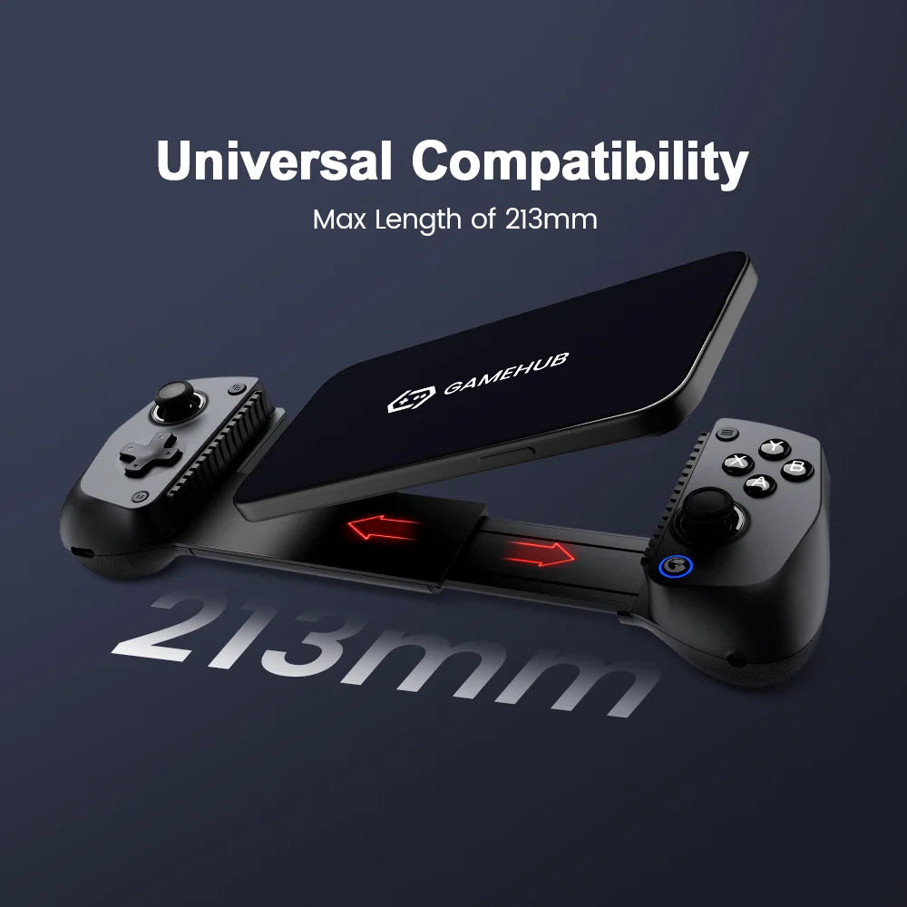 GameSir X5s Mobile Gamepad for Nintendo Switch 2/1 Android iOS PC Wireless Controller Hall Effect Joysticks and Triggers 3 Modes Vue