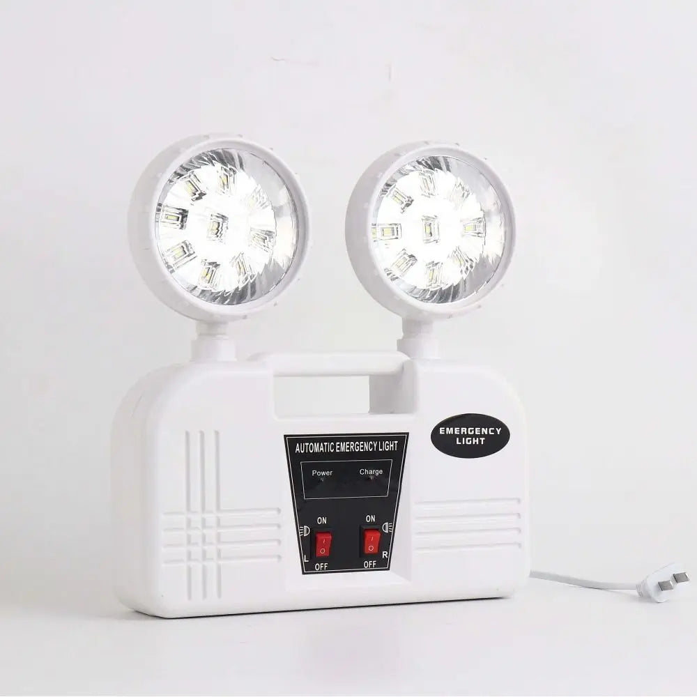 LED Double Head Emergency Exit Light IP30 Emergency LED Emergency Evacuation Lamp Double Head Wall Lamp Vue