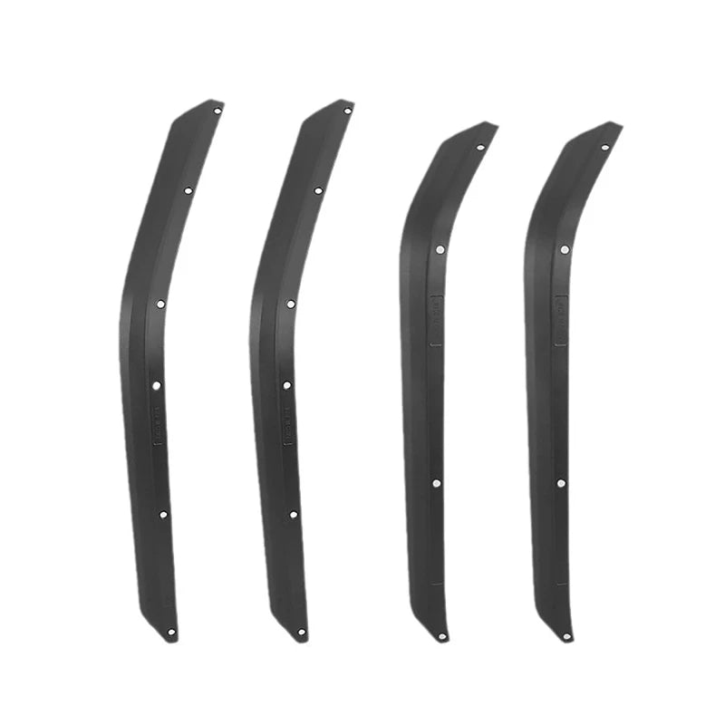 4pcs/set Car Front Rear Wheel Eyebrow Trim Mudguard for Jeep Wrangler JK 2007-2017 Vue
