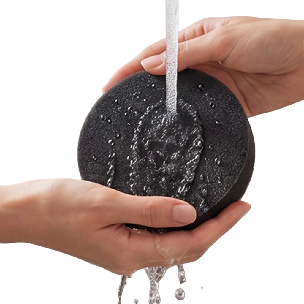 Round Non-Scratch Dish Scrubber Sponges – 1/3 Pack Kitchen Dish Scrubber Sponge Vue