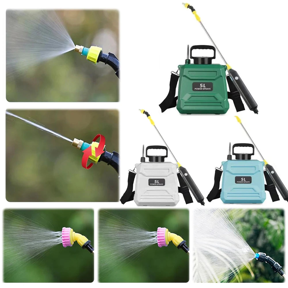 5L Electric Backpack Sprayer for Garden, Farm & Orchard Electric Garden Sprayer Vue