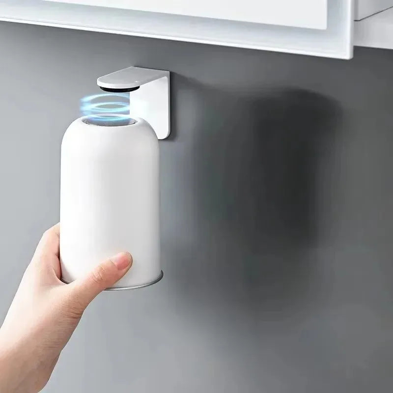 Magnetic Mouthwash Cup 304 Stainless Steel Tooth Brushing Cups Wall Mounted No Punching Household Water Cup Large Capacity양치컵 Vue