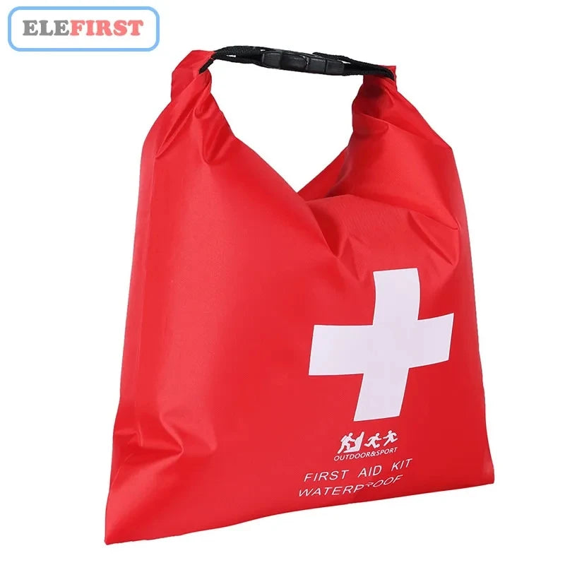 1.2L Portable Red Waterproof First Aid Kit Bag Emergency Kits Case Only For Outdoor Camp Travel Emergency Medical Bag Treatment Vue Default Title