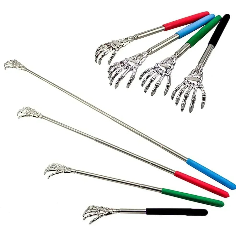 Scratcher Telescopic Scratching Back Extendable Massager Stainless Steel Itch Old Man Happy Health Products Hackle Handicrafts Vue