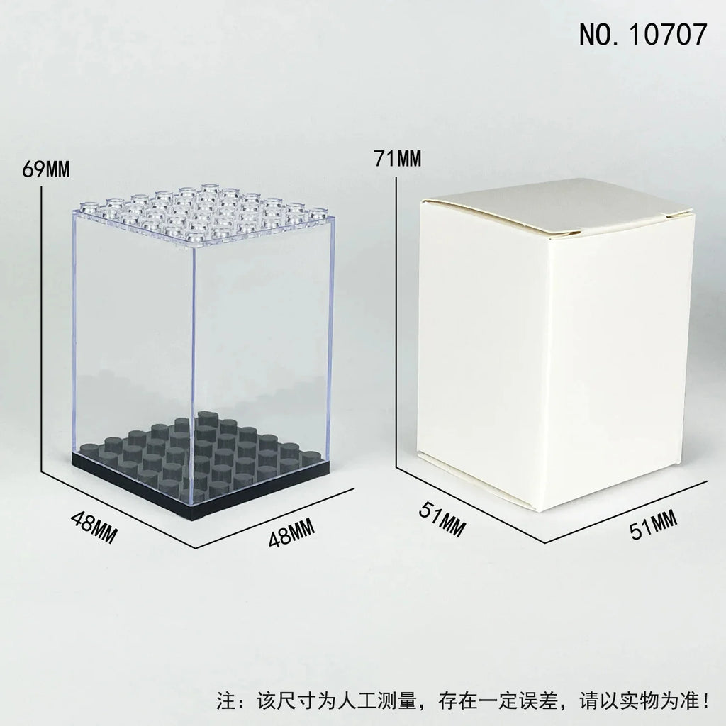 Compatible Building Block Display Case Tiered Mini Figure Organizer Collector Stand For Home Shelf Table Gift Kids Teens Vue A1