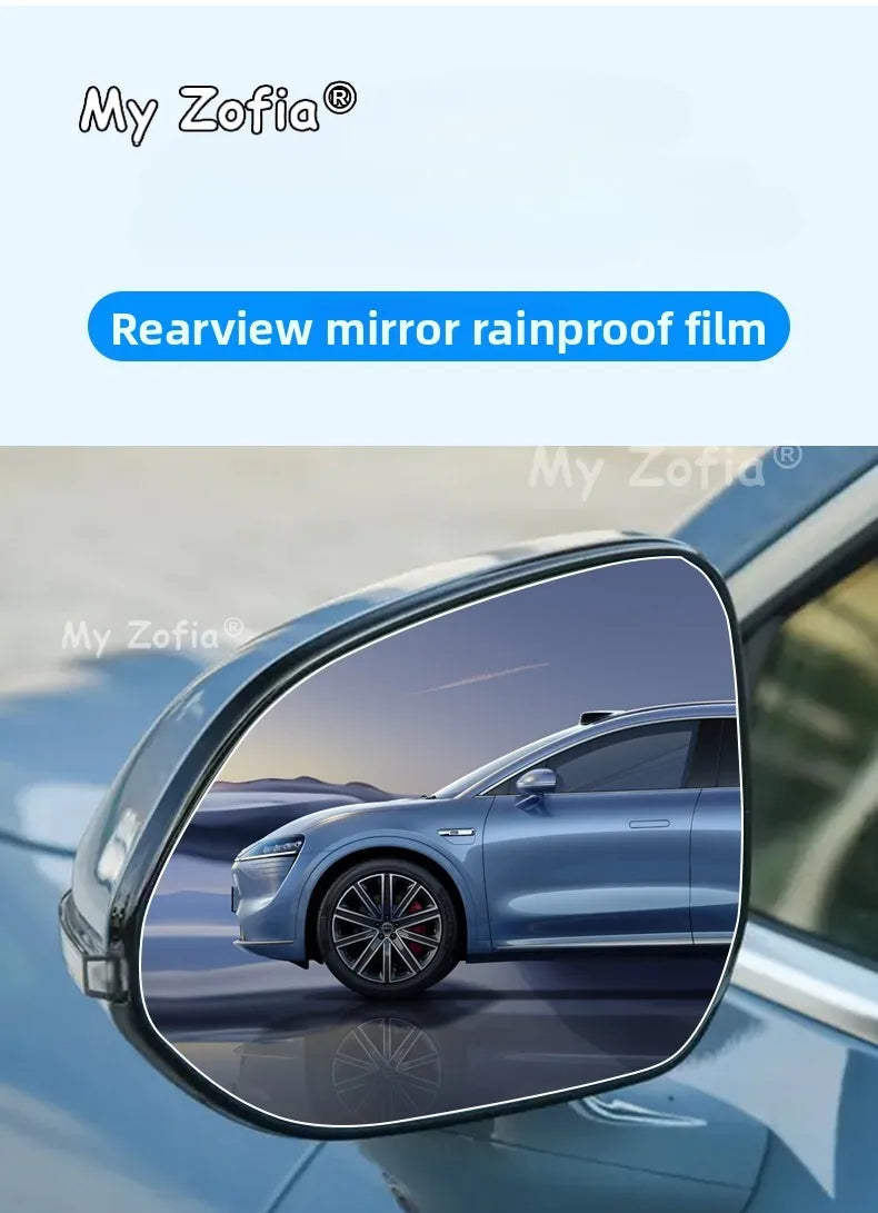 Car Rearview Mirror Rainproof Film Anti Fog Anti Glare Waterproof Clear Vision Accessories For Changan Qiyuan Nevo A06 2026 2027 Vue