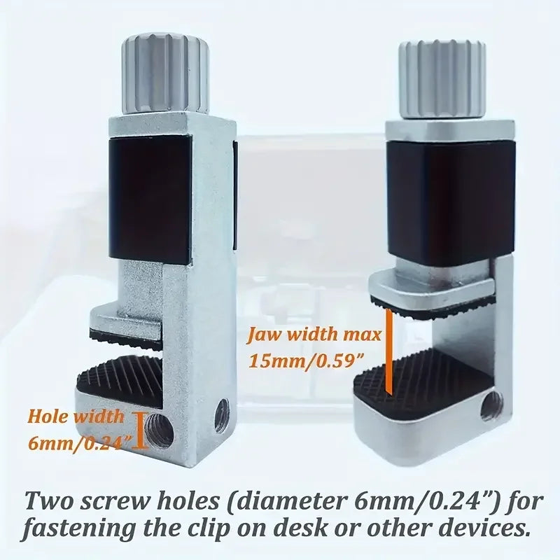 4 PCS Set Adjustable Phone Repair Clamp For Smartphones, Tablets, Laptops & Ipads- Phone Screen Securing Tools Vue