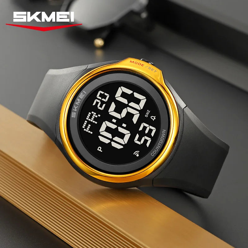 SKMEI 2560 Military Camouflage LED Digital Sport Watch Men Digital Sport Watch Vue