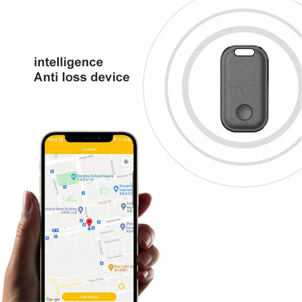 Mini GPS Tracker for Kid Dog Pets Key Finder BT Anti-lost Alarm Smart Air Tag Wireless Child Bag Wallet Finder Locator Vue
