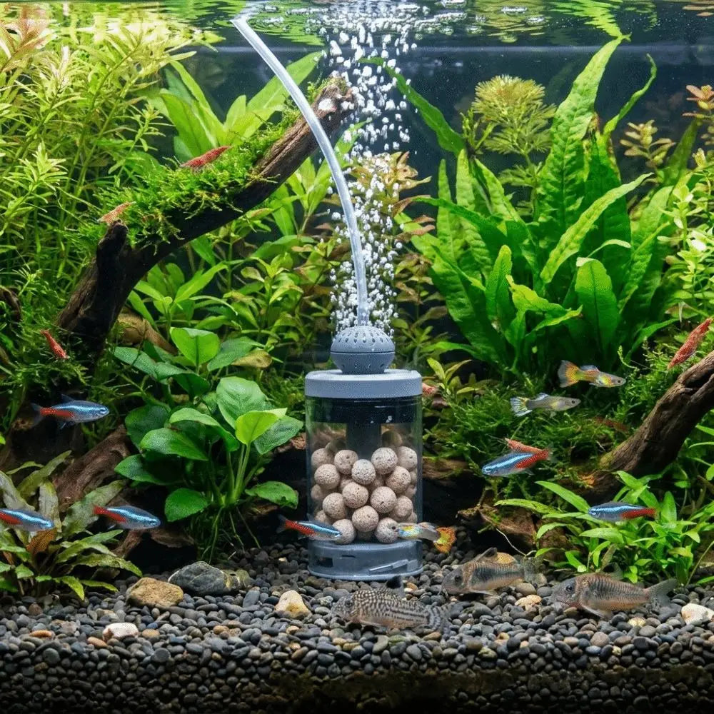 Multi-layer Fish Tank Filter Detachable Oxygen Increasing Bacterial Culture Filter Efficient Submersible Water Purifier Vue