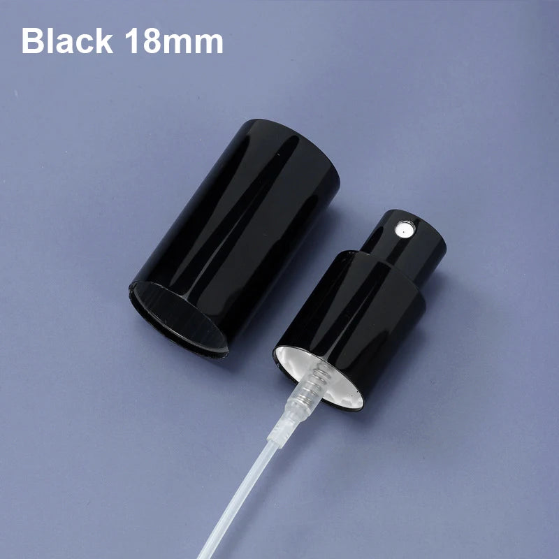 13mm 15mm 18mm Fine Mist Sprayer Nozzle Bayonet Type Spray Pump for 15mm Aluminum Bottle Replacement Bottle Cap Accessories Vue A19