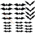 Halloween Flying Bat Wall Decals – Realistic PVC Stickers Halloween Wall Decals Vue twenty four China Mainland