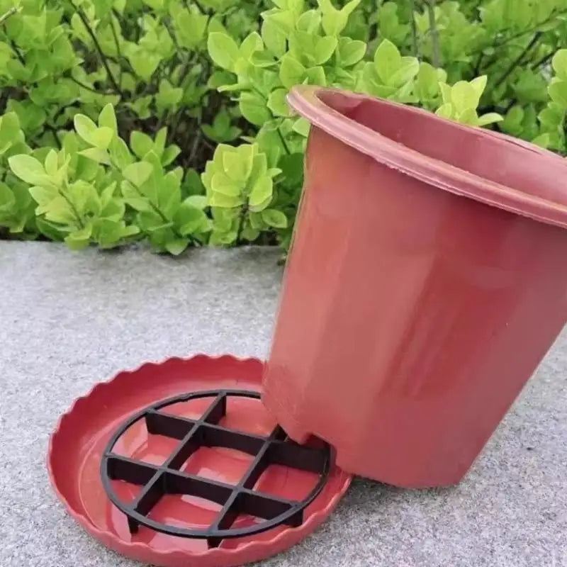 Flower Pot SAUCER Mesh Pad Durable Plastic Anti Rotting Root Bracket Reusable for Office Greenhouse Indoor Plants Vue