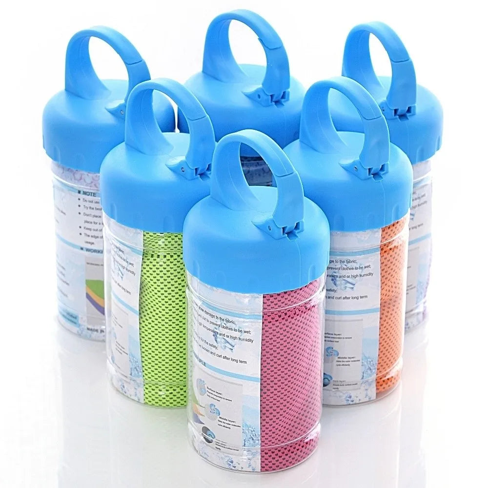 Breathable Cooling Towel Quick Drying Ultra Soft Ice Wipes Vue