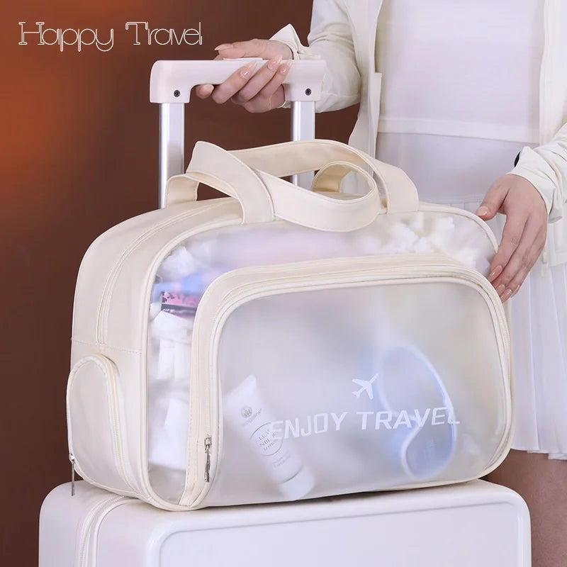 New Double-Layer Swimming Storage Bag Dry Wet Separation Travel Bag Waterproof Beach Bag Large Capacity Fitness Bag Vue