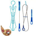 4in1 Water Bladder Cleaning Kit Hydration Pack Cleaner Camping Water Bag Brush for Home Cycling Camping Backpacking Clean Tool Vue Default Title