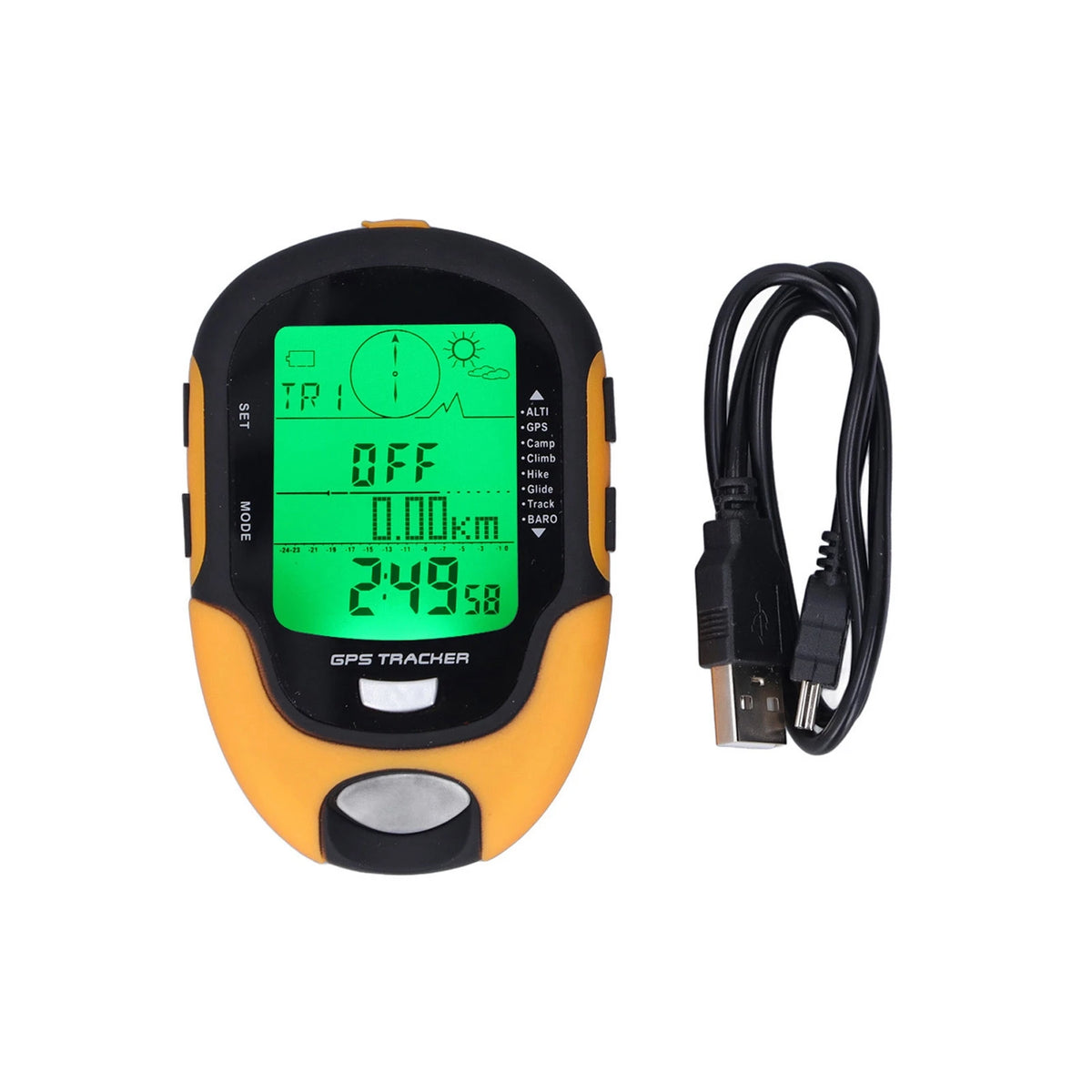 GPS Multifunctional Meter Electronic Altimeter Barometer Thermometer Hygrometer Digital Waterproof Barometer Thermometer Vue