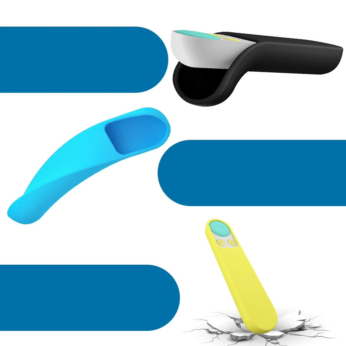 Silicone Protective Cover for Nex Playground Video Game System Remote Control Silicone Drop Case Vue