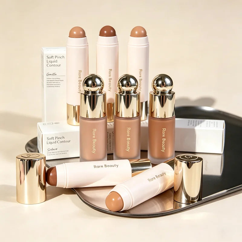 Rare Face Bronzer Contour Stick Cream Light Dark Shadow Lasting Concealer Facial Brighten Contouring Daily Makeup Tool Beauty Vue