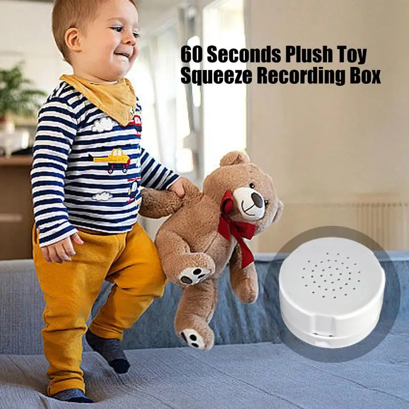 Message Voice Recorder Plush Toy Voice Box Toy Recording Device Custom Messages Recorder Creative Reusable Voice Recorder Sound Vue