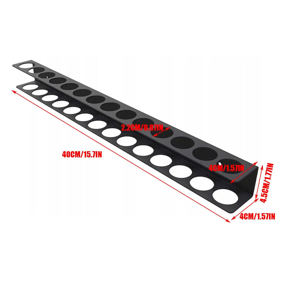 Screwdrivers Pliers Wall Mount Rack for Garage Hand Tool Organization Rack for Workbench Basement Home Workshop Vue