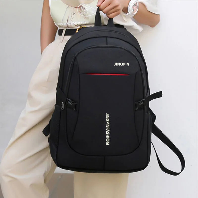 Men's Women's Casual Canvas Briefcase Simple Dual-shoulder Bag Korean