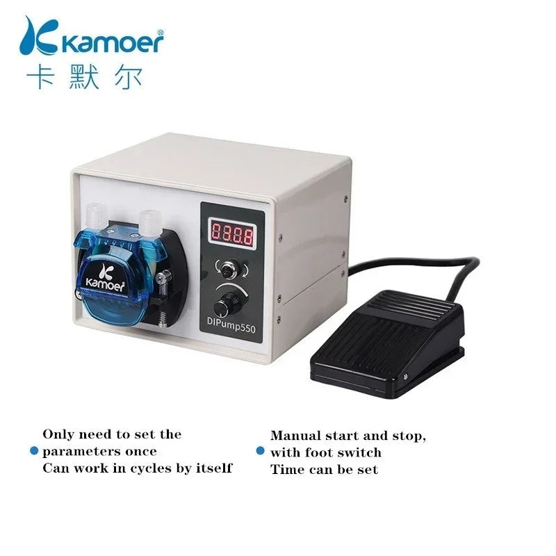 Kamoer Intelligent 24V DC Peristaltic Pump Small Food Grade Circulating Self-absorbent Large Flow Pump Aquarium Lab Analytic Vue