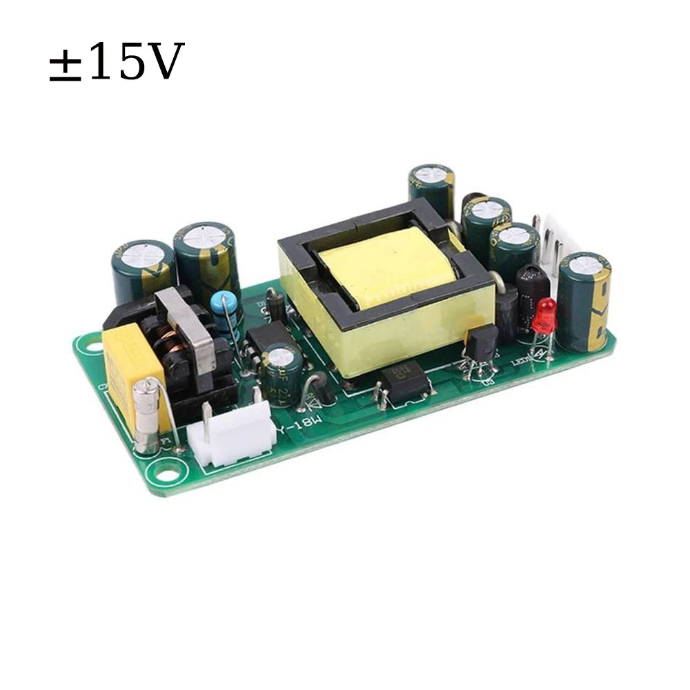 AC-DC Dual Output Step-Down Power Supply Module 85-265V to ±5V ±12V ±15V ±18V ±24V Overload Short Circuit Auto Recovery Protect Vue