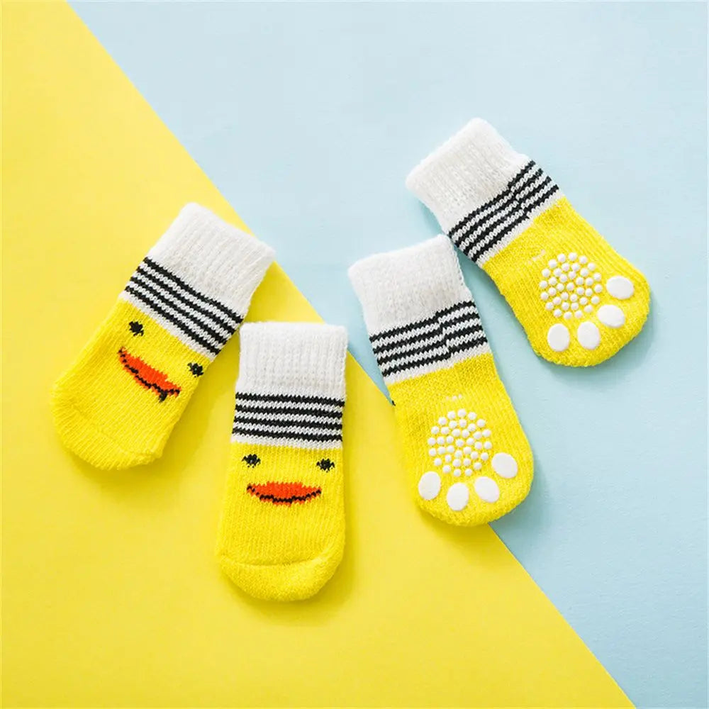 Chewable fabric Multi-style Breathable Resilient Universal for cats and dogs Cotton socks Pet socks Dog socks Pet supplies Vue