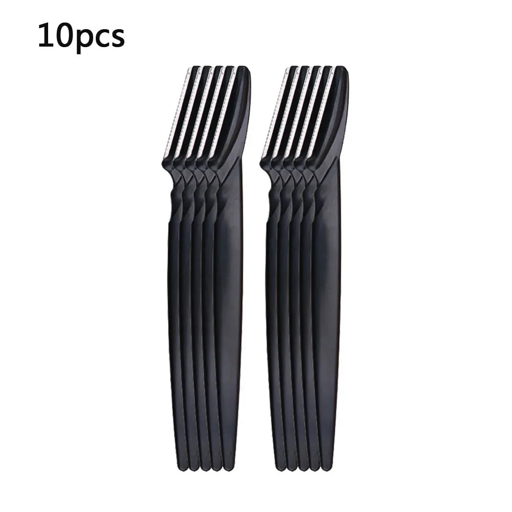 Removal Eye Knives Makeup Tools Face Razor Hair Remover Cutter Shaver Blades Eyebrow Trimmer PortableBrow Epilation Hair Vue M7 10pcs