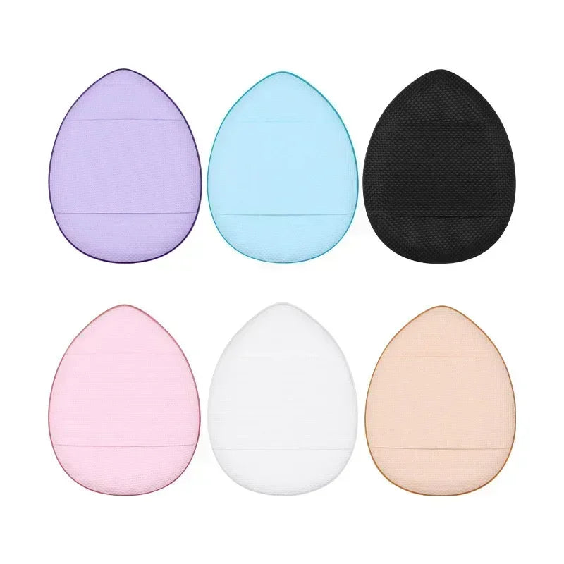 6pcs Powder Sponge Puff Makeup Mini For Foundation Reusable Loose FingerPowder Puff Suitable For Women's Makeup Functional Tool Vue