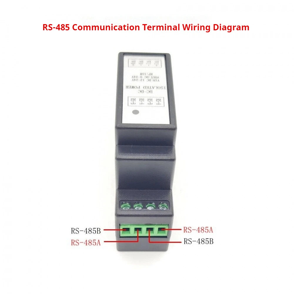 DC-DC Converter DC Isolated Adjustable Power Supply Module Input 12-24V Output 0-24V Modbus Communication via RS485 Power Supply Vue