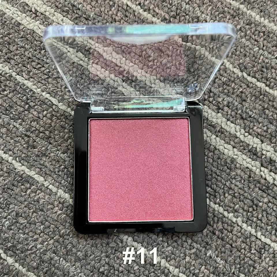 10pcs Pink Blush Palette Private Label Cosmetics Face Makeup Matte Pressed Powder Blusher Wholesale Bulk For Business Vue 11