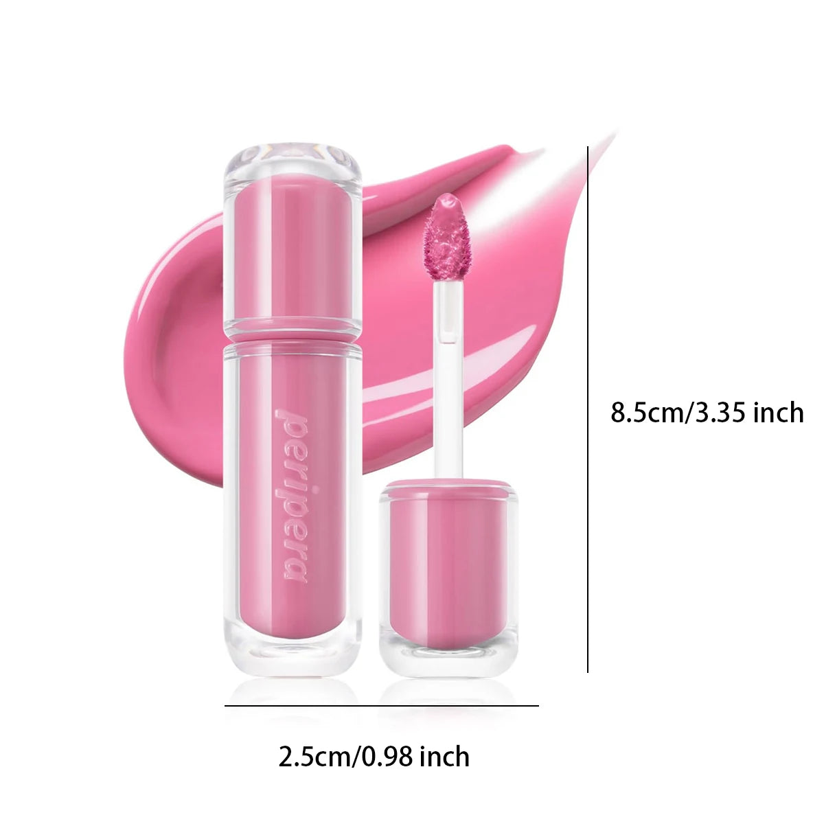PERIPERA MOOD GLOWY TINT 11-20,Moisturizing & Non-Drying,Natural Blend,Glossy Hydration Lock,Korean Cosmetic,Korean Makeup Vue